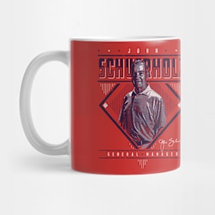 John Schuerholz Atlanta Diamond Name Mug